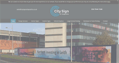 Desktop Screenshot of citysignandgraphics.co.uk